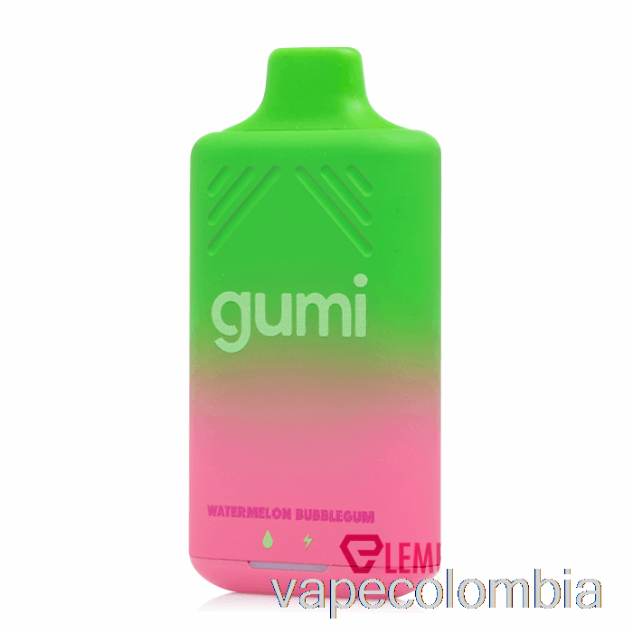 Vape Kit Completo Gumi Bar 8000 Desechable Sandía Chicle